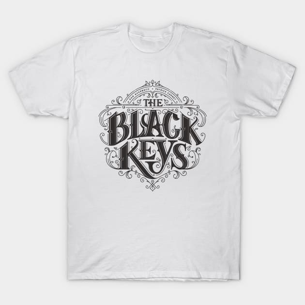 black keys render simple T-Shirt by mugiwarastore77